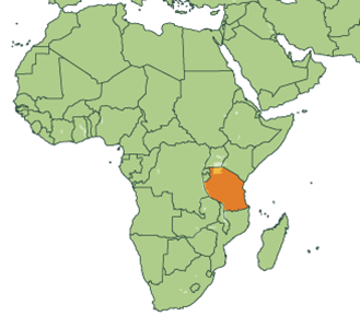 tanzania-on-map